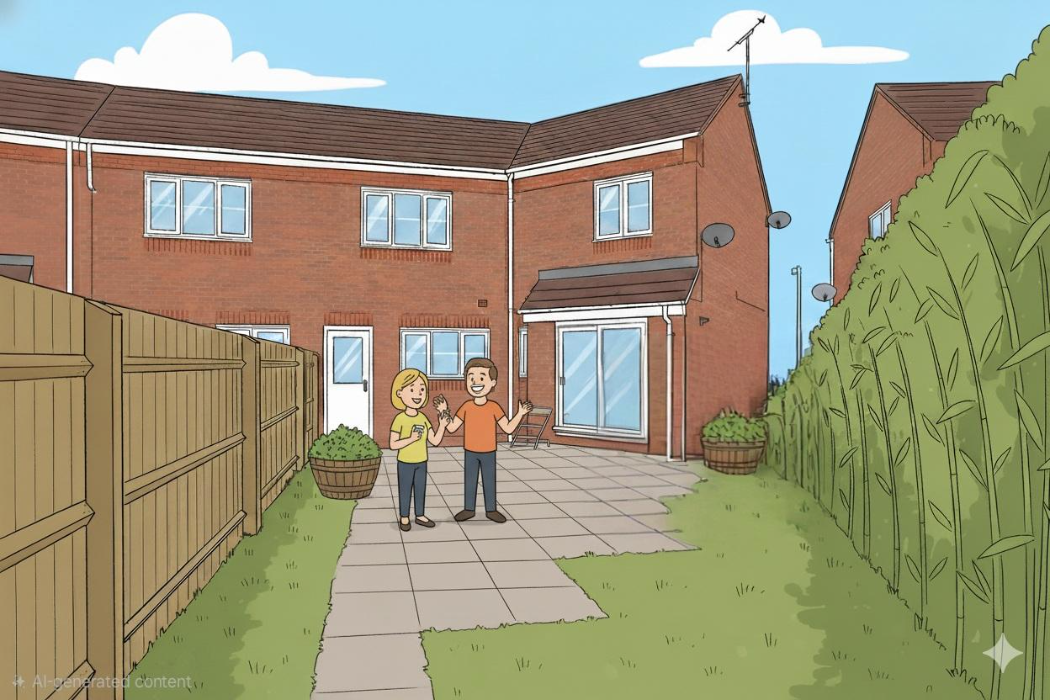 Cartoon ilistaration of lupin house